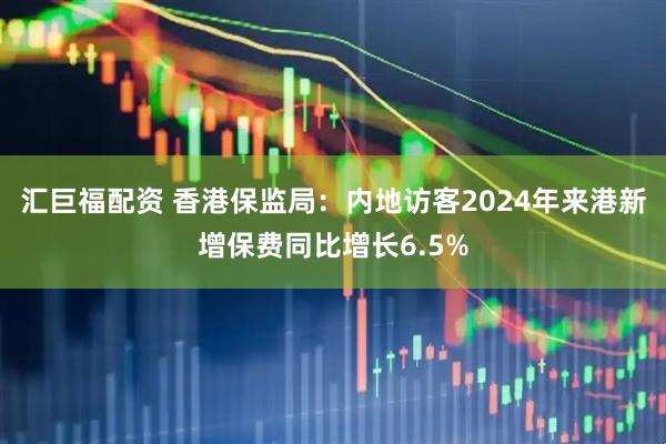 汇巨福配资 香港保监局：内地访客2024年来港新增保费同比增长6.5%